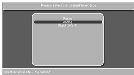 HARMAN KARDON DL 640HD - Sélection du type de décodeur - 1
