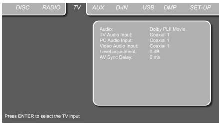 HARMAN KARDON DL 640HD - MENUS TV - 1