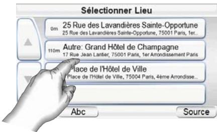 HARMAN KARDON GPS-410 [GPS-410EU] - NAVIGATION VERS LES LIEUX RÉCEMENT VISITÉS OU ENREGISTRÉS - 2