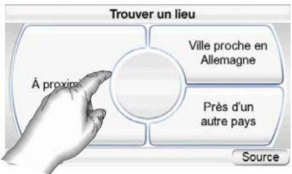 HARMAN KARDON GPS-410 [GPS-410EU] - NAVIGATION VERS UN CENTRE VILLE: - 2