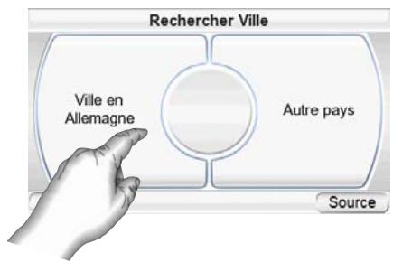 HARMAN KARDON GPS-410 [GPS-410EU] - NAVIGATION VERS UN CENTRE VILLE: - 1