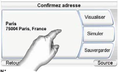 HARMAN KARDON GPS-500 [GPS-500WE] - NAVIGATION VERS UN CENTRE VILLE: - 2