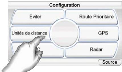HARMAN KARDON GPS-500 [GPS-500WE] - Modification des paramètres de navigation - 1