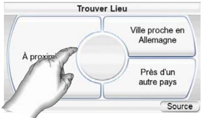 HARMAN KARDON GPS-500 [GPS-500WE] - NAVIGATION VERS UN ENDROIT PARTICULIER (POI) - 1