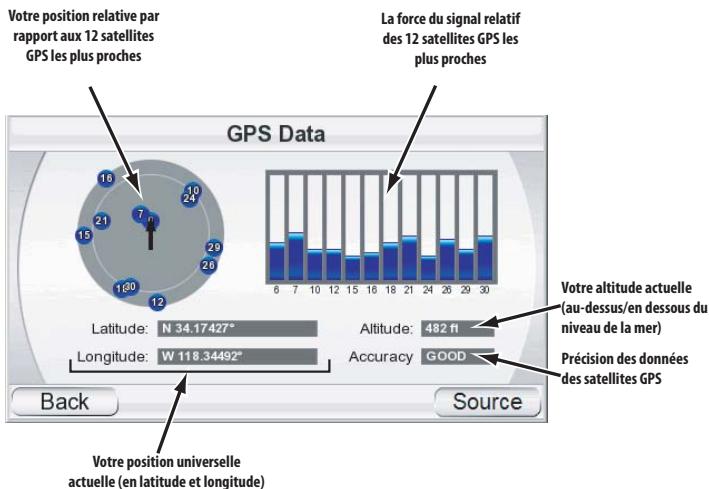 HARMAN KARDON GPS-500 [GPS-500WE] - Modification des paramètres de navigation - 3