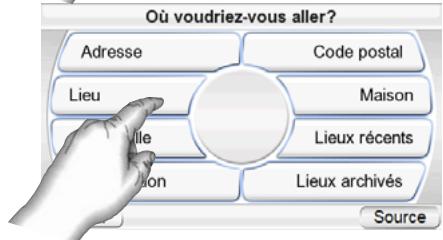 HARMAN KARDON GPS-500 [GPS-500WE] - SAISIE D'UNE ADRESSE DE RUE - 2