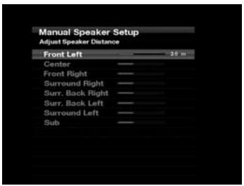 HARMAN KARDON AVR 255 - Régler Menu distance haut-parleur - 1