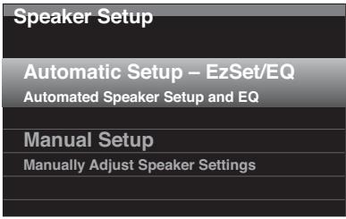 HARMAN KARDON AVR 365 - Configurer I'AVR pour vos enceintes - 3