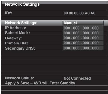HARMAN KARDON AVR 365 - Configuration générale de l'AVR - 1