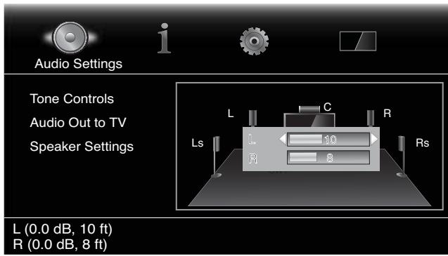 HARMAN KARDON BDS 5 - Réglage des volumes individuels des enceintes - 3