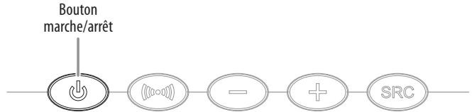 HARMAN KARDON SB 15 - Mise en marche et arrêt de la barre de son - 2