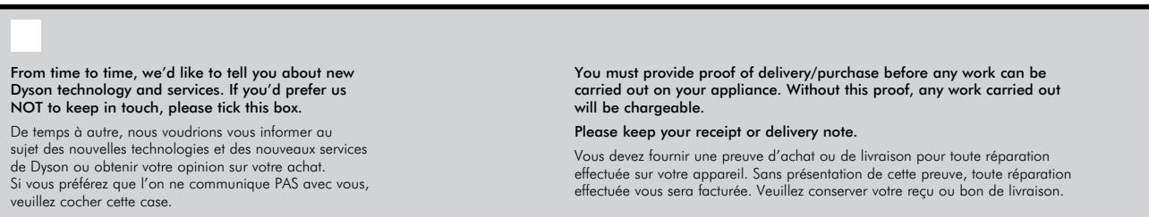 DYSON DC43 - Assistance à la clientèle Dyson - 3