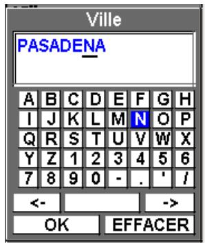 MAGELLAN EXPLORIST 600 - Rechercher un POI précharge à l'aide de l'option Alphabétique - 1