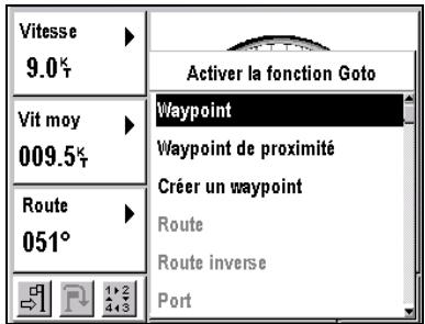 MAGELLAN FX324 - Sélectionner une action - 2