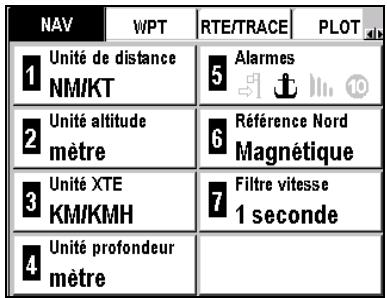 MAGELLAN FX324 - Vitesse moyenne / temps de déplacement / distance parcourue - 1