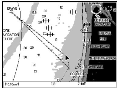 MAGELLAN FX324 - Écran plotter n° 1 - 1