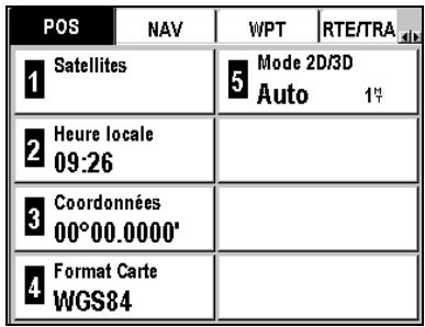 MAGELLAN FX324 - Menu position - 1