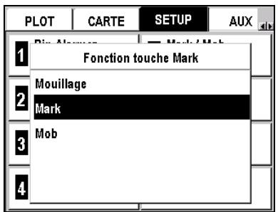 MAGELLAN FX324 - - Activer la fonction mark (waypoint événement) - 1
