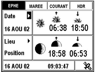 MAGELLAN FX324 - Onglet éphémère - 1