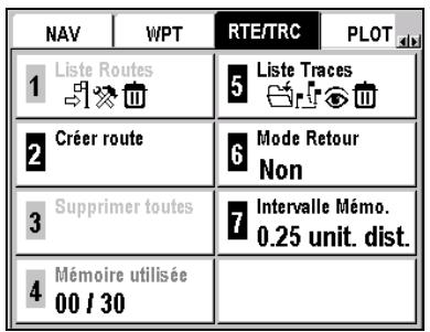MAGELLAN FX324 - Sélectionner une option dans un menu - 1