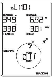 MAGELLAN GPS 310 SATELLITE NAVIGATOR - Pour créer un itinéraire GOTO - 2