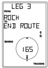 MAGELLAN GPS 310 SATELLITE NAVIGATOR - Pour ajouter un segment dans un itinéraire - 1