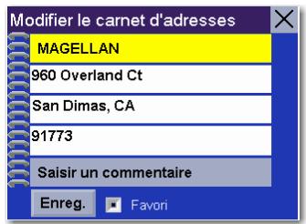 MAGELLAN MRM 360 - Sélectionner des destinations - 6