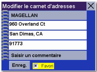 MAGELLAN MRM 360 - Sélectionner des destinations - 2