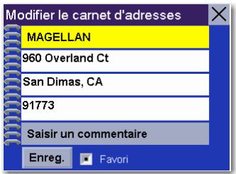 MAGELLAN MRM 360 - Sélectionner des destinations - 2