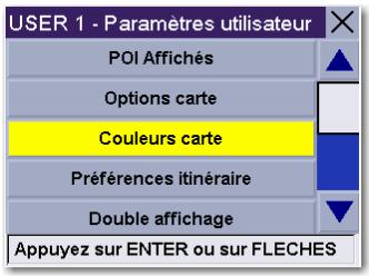MAGELLAN MRM 360 - Sélection couleurs carte - 1
