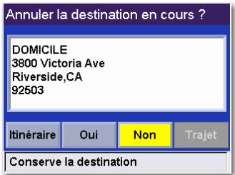 MAGELLAN MRM 360 - Annuler un itinéraire calculé - 3