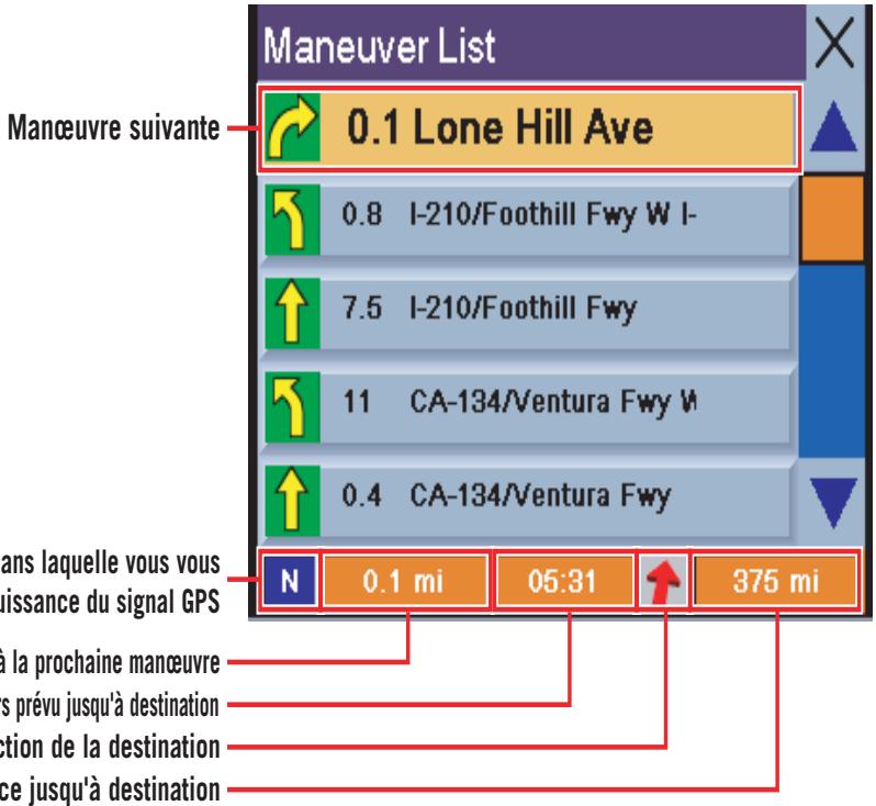 MAGELLAN MRM 360 - Modifier les niveaux de zoom de la carte - 2