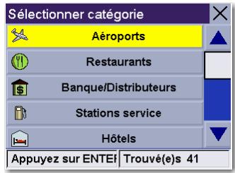 MAGELLAN MRM 360 - Sélectionner des destinations - 1