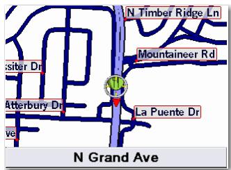 MAGELLAN MRM 360 - Sélectionner un POI sur la carte - 1