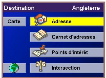 MAGELLAN MRM 700EMEA - Sélectionner une destination - Recherche par code postal - 5