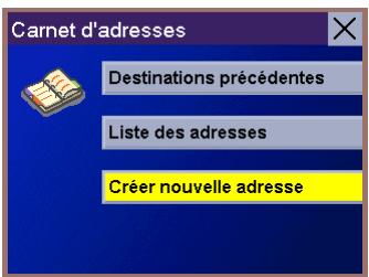 MAGELLAN MRM 700EMEA - Enregistrer une nouvelle adresse dans votre Carnet d'adresses et l'enregistrer comme destination - 2