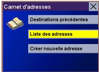 MAGELLAN MRM 700EMEA - Enregistrer une nouvelle adresse dans votre Carnet d'adresses et l'enregistrer comme destination - 9