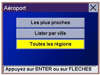 MAGELLAN MRM 700EMEA - Rechercher la catégorie de POI à l'aide de l'option "Toutes les régions" - 1