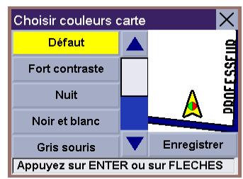 MAGELLAN MRM 700EMEA - Selectionner les couleurs de la carte - 3