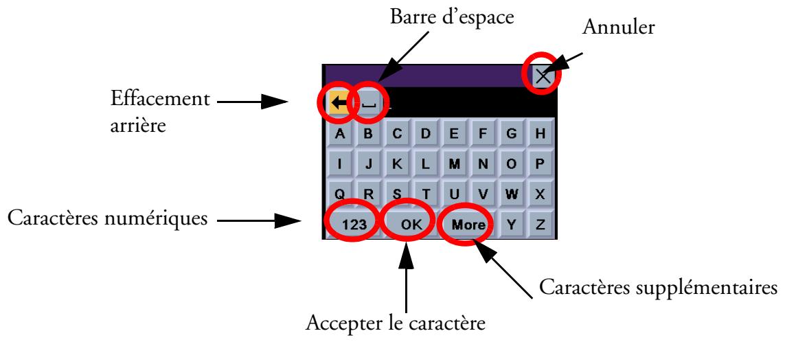 MAGELLAN MRM 700EMEA - Entrer des caractères textuels - 1