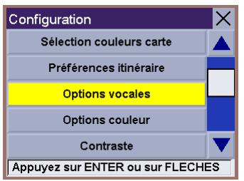 MAGELLAN MRM 700EMEA - Selectionner les options vocales - 2