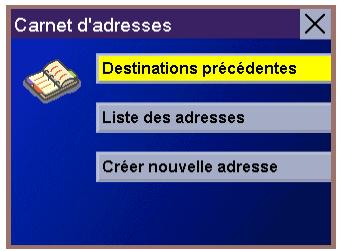 MAGELLAN MRM 700EMEA - Sélectionner une destination à partir d'une destination précédente - 2