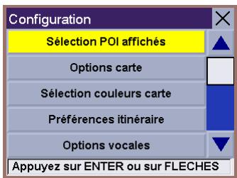 MAGELLAN MRM 700EMEA - Selectionner les points d'intérêt à afficher sur la carte - 2