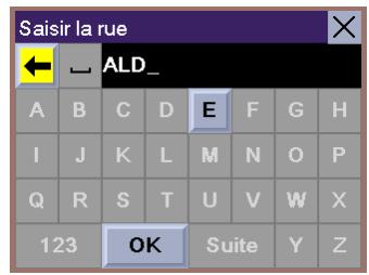 MAGELLAN MRM 700EMEA - Sélectionner une destination à l'aide d'une adresse - Recherche par région - 5