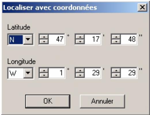 MAGELLAN MSLITE E - Recherche par coordonnées - 1