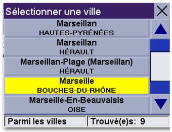 MAGELLAN ROADMATE 3000T - Chapitre 8: options de navigation - 1