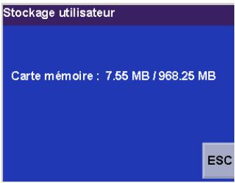 MAGELLAN ROADMATE 3000T - Stockage utilisateurs - 1