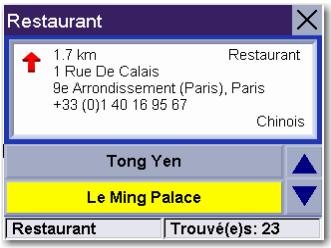 MAGELLAN ROADMATE 3000T - Type de gastronomie - 2