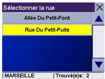 MAGELLAN ROADMATE 3000T - Villes précédentes - 2
