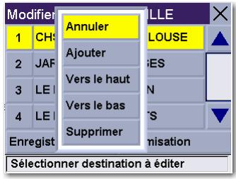 MAGELLAN ROADMATE 3000T - Chapitre 7: sélectionner des destinations - 1